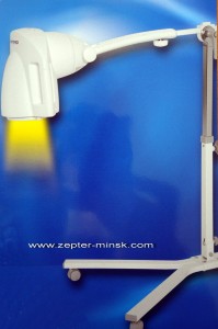 удобная и легко регулируемая настольная подставка для Биоптрона Про1 Цептер : промо-цена 235 евро по курсу нацбанка на день оплаты
